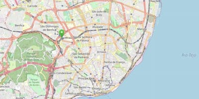 地図リスボンのセットリオスバ駅