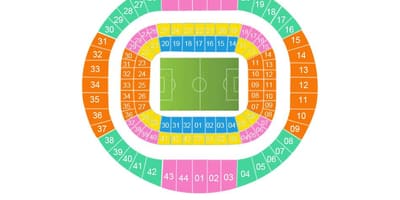 地図benficaスタジアム